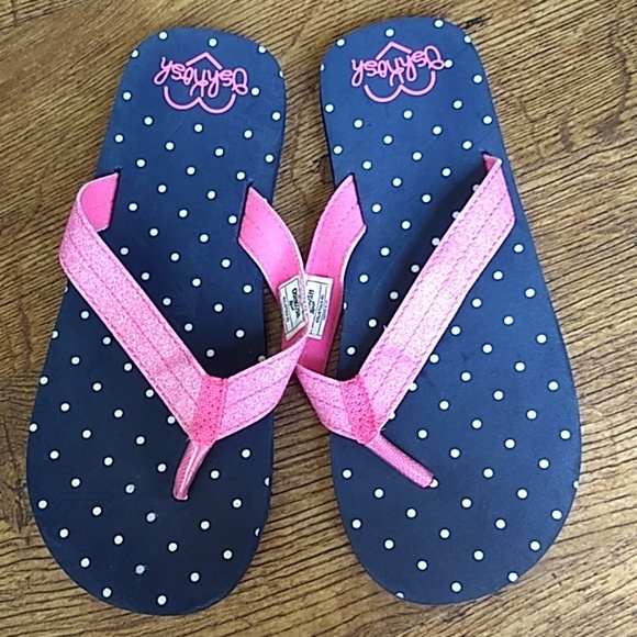 OshKosh B'gosh Other - Girl's Oshkosh Pink and Navy Flip Flops
